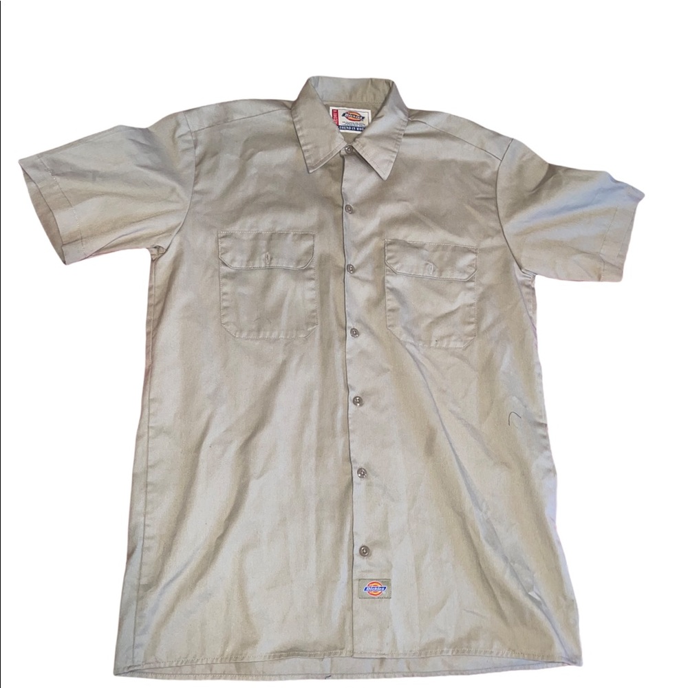 Dickies Short Sleeve Button Down Work Shirt